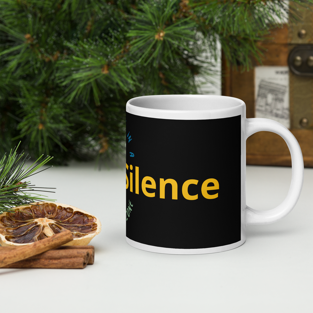 Built in Silence Mug - White