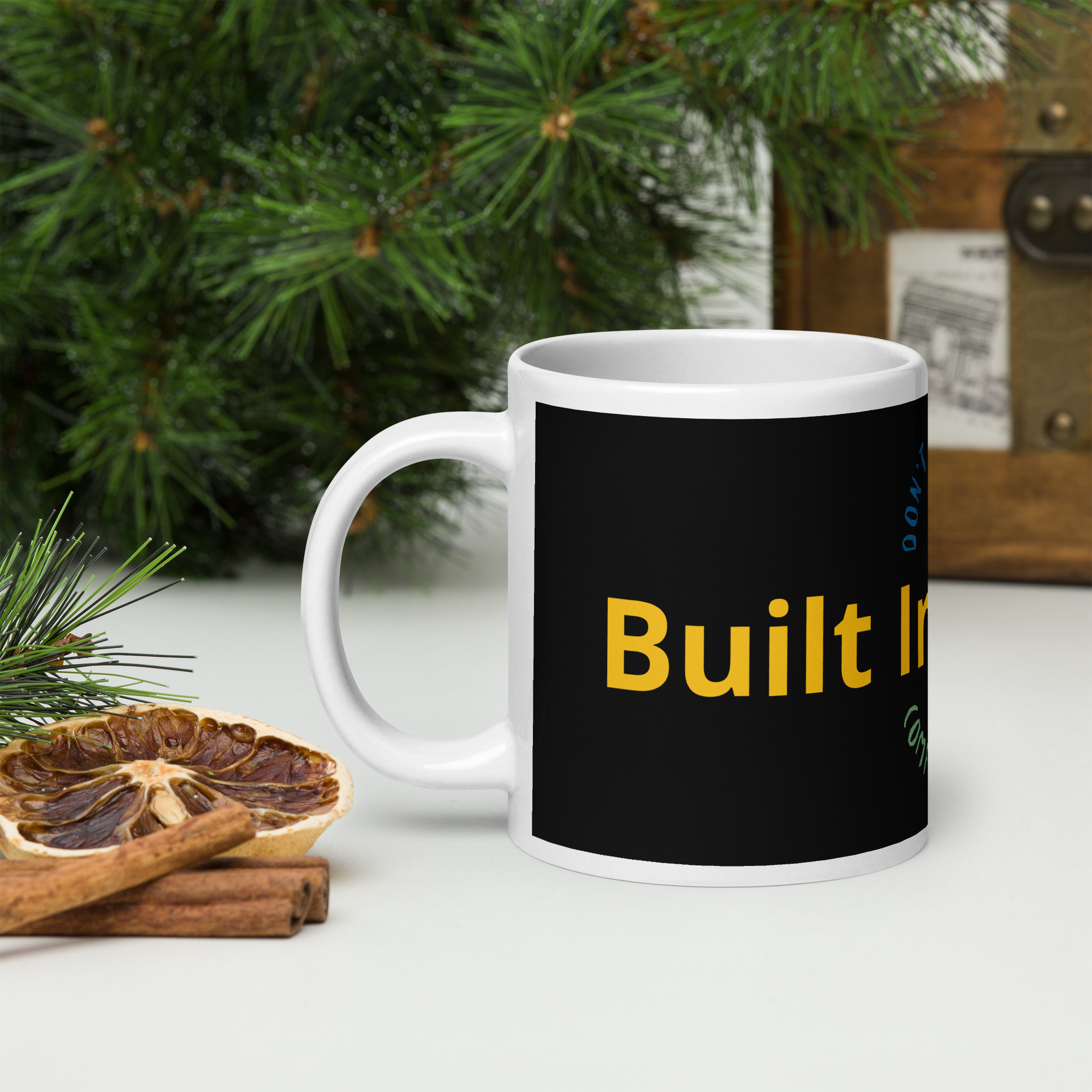 Built in Silence Mug - White