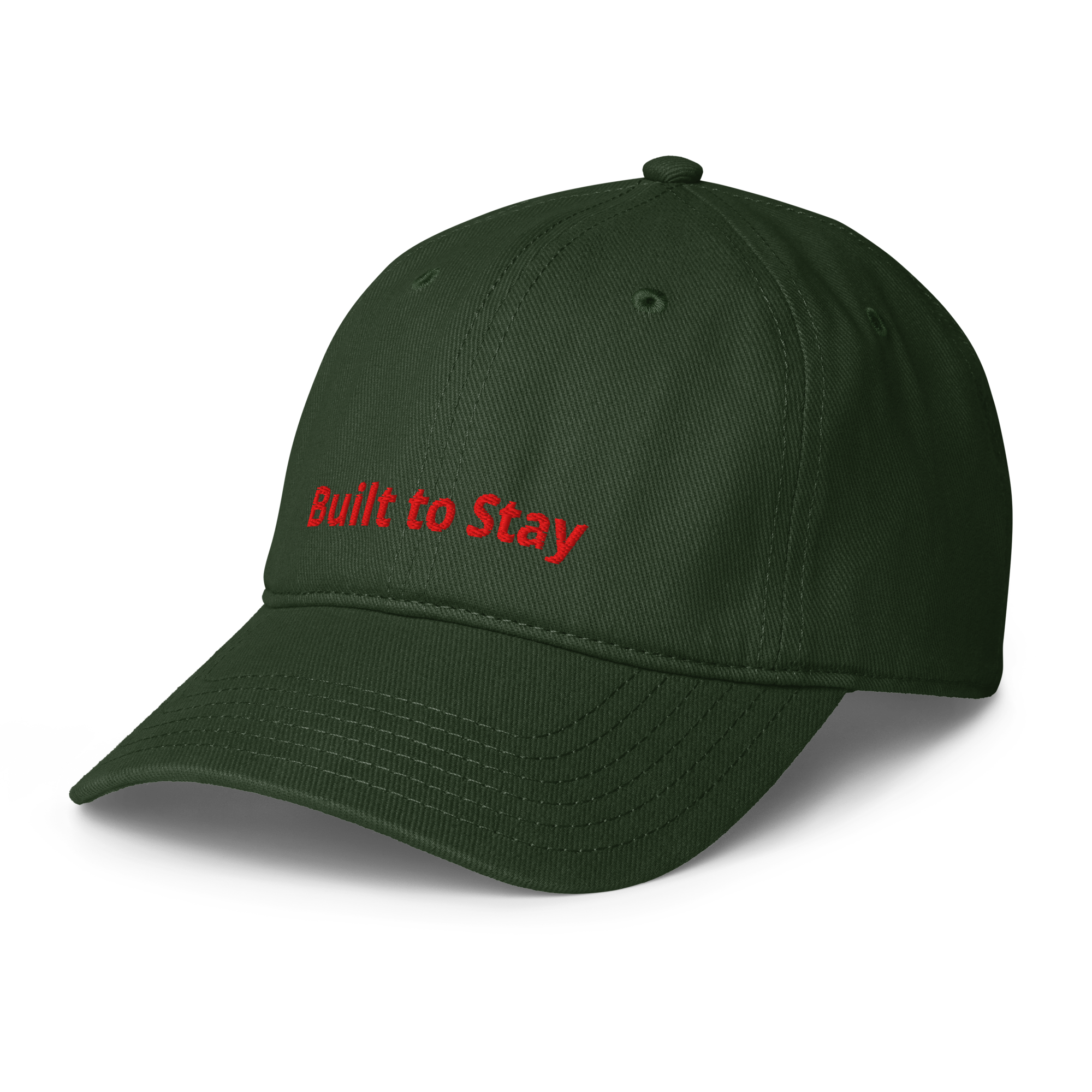 Built To Stay Hat - Dark Green