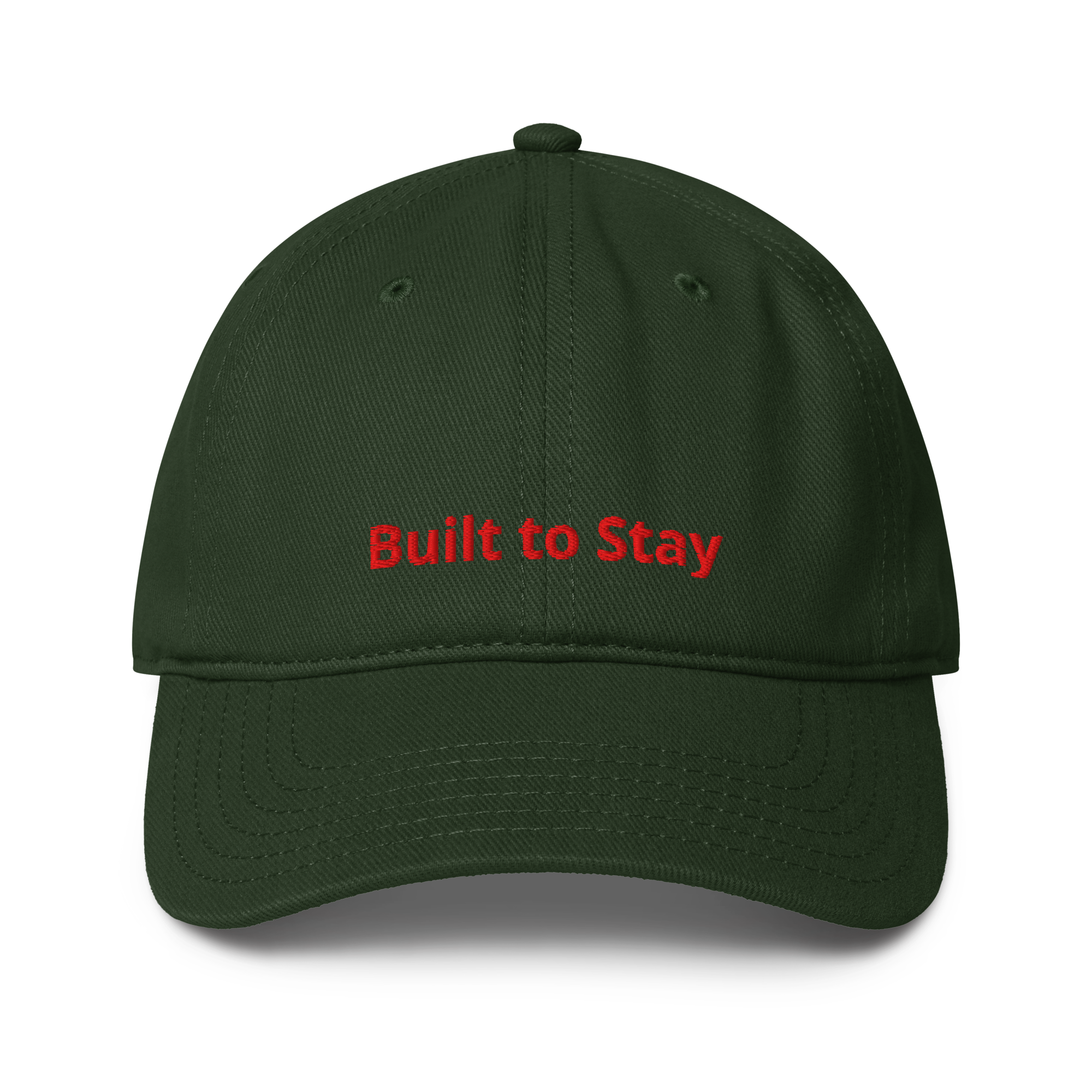 Built To Stay Hat - Dark Green